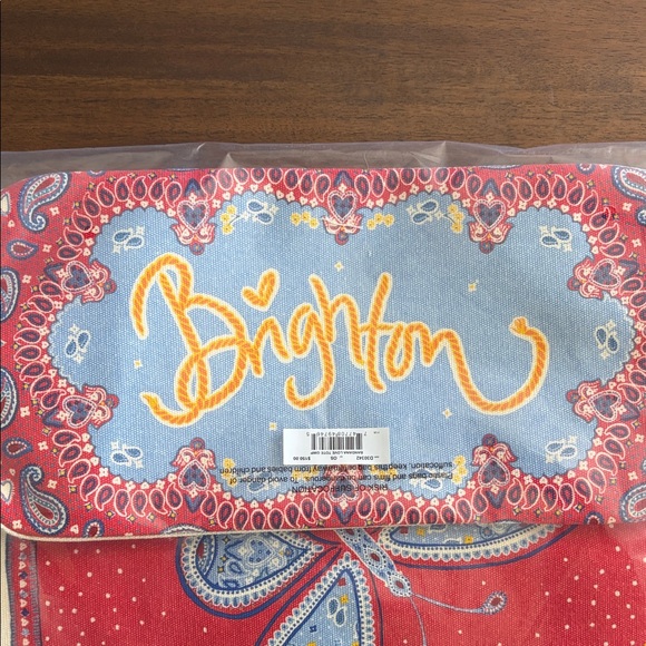 NWT Brighton Bandana Print Tote Bag - Picture 2 of 6